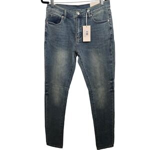 MNML Skinny Every Day Denim Vintage Blue Jeans Mens 32x34 M2022-D693-VBL-329 NWT